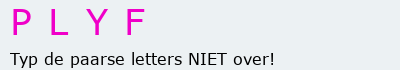 Bevestigingscode