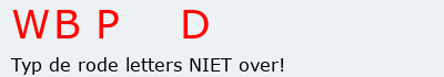 Bevestigingscode