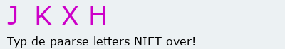 Bevestigingscode