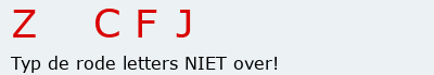 Bevestigingscode