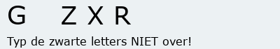 Bevestigingscode