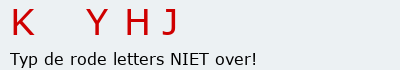 Bevestigingscode