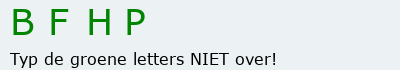Bevestigingscode
