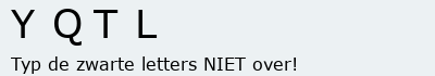 Bevestigingscode
