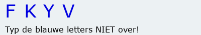 Bevestigingscode