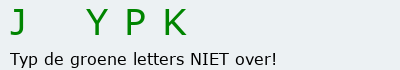 Bevestigingscode
