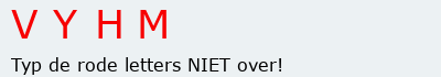 Bevestigingscode