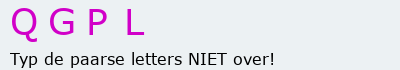 Bevestigingscode