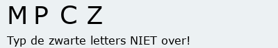 Bevestigingscode