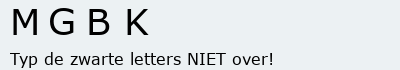 Bevestigingscode