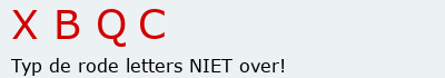 Bevestigingscode