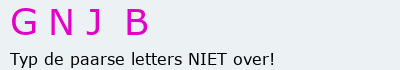 Bevestigingscode