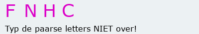 Bevestigingscode