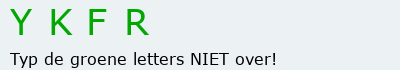Bevestigingscode