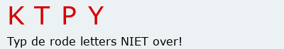 Bevestigingscode