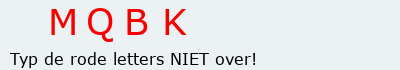 Bevestigingscode