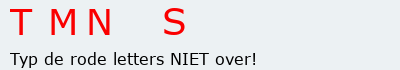 Bevestigingscode
