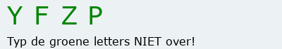 Bevestigingscode