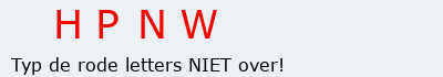 Bevestigingscode