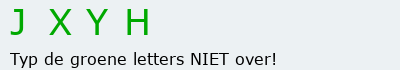 Bevestigingscode