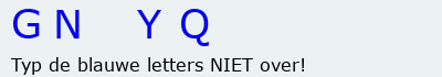 Bevestigingscode