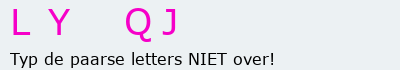 Bevestigingscode