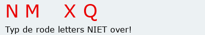 Bevestigingscode