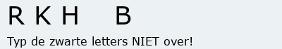 Bevestigingscode