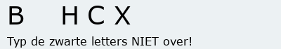 Bevestigingscode