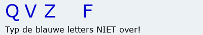 Bevestigingscode