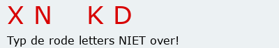 Bevestigingscode