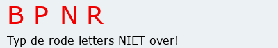 Bevestigingscode