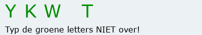 Bevestigingscode