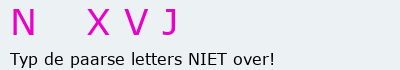 Bevestigingscode