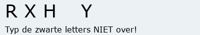 Bevestigingscode