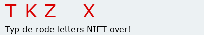 Bevestigingscode