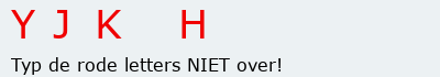 Bevestigingscode