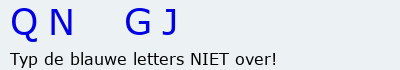 Bevestigingscode