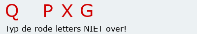 Bevestigingscode