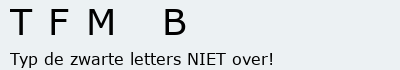 Bevestigingscode