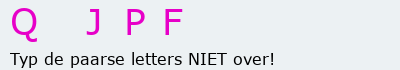 Bevestigingscode
