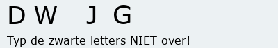 Bevestigingscode