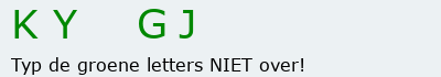 Bevestigingscode