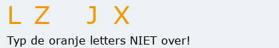 Bevestigingscode