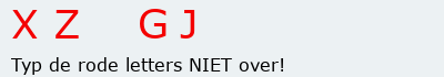 Bevestigingscode