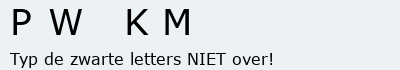 Bevestigingscode