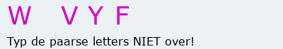 Bevestigingscode