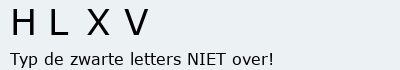 Bevestigingscode