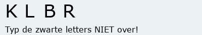 Bevestigingscode