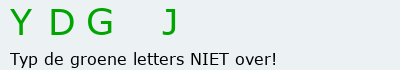 Bevestigingscode
